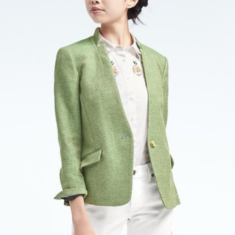 Banana Republic Mint Green Women's Blazer